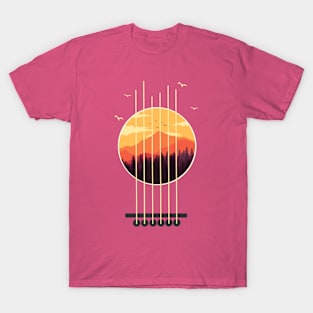 Calm of the guitar T-Shirt